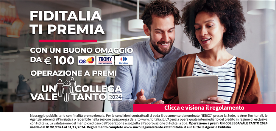 Agenzia Effecentro Srl Fiditalia | Roma, Viterbo | Banner Quintocè
