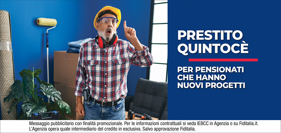 Agenzia Effecentro Srl Fiditalia | Roma, Viterbo | Cessione del Quinto Quintocè - Un consulente dedicato per i progetti di dipendenti e pensionati. Messaggio pubblicitario con finalità promozionale. Per le informazioni contrattuali si veda IEBCC in Agenzia o su Fiditalia. it. L’Agenzia opera quale intermediario del credito in esclusiva. Salvo approvazione Fiditalia.